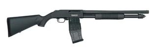 Mossberg 590M Mag-Fed Pump Action 12 Gauge Shotgun with 18.5" heavy walled barrel